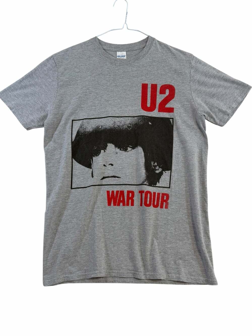U2 War Tour Grey Graphic T-Shirt Medium - Picture 1 of 4